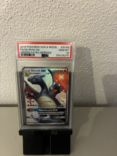 Psa shiny charizard gx - 10,