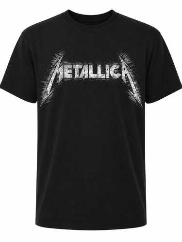 Shirt logo metallica - t-shirt,