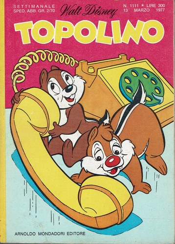 Topolino 1111 walt - topolino, disney