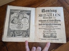 libro antico-L. Collezione J. Hieronymus di strane medaglie, smentes sahr 1738