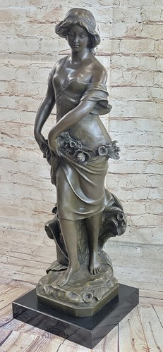 Auguste moreau bronzo statua - auguste,