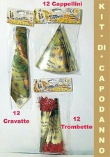 NATALE CAPODANNO KIT 36 PZ
