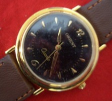 ORIENT QUARZ  NUOVO ANCORA CON PROTEZIONE VETRO PLACCATO ORO- PRESTIGIOSO!!! !!!