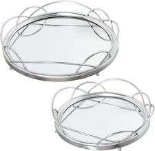 Set Di 2 Vassoi Rotondi in