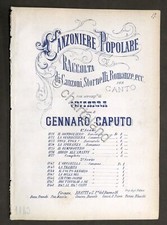 Spartito canzoniere popolare - spartito,