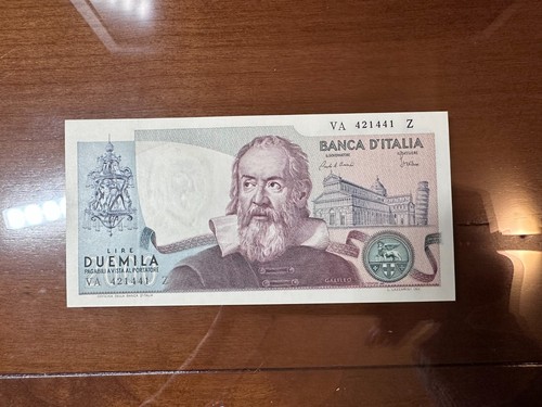 Banconota lire 2000 galileo - banconota,