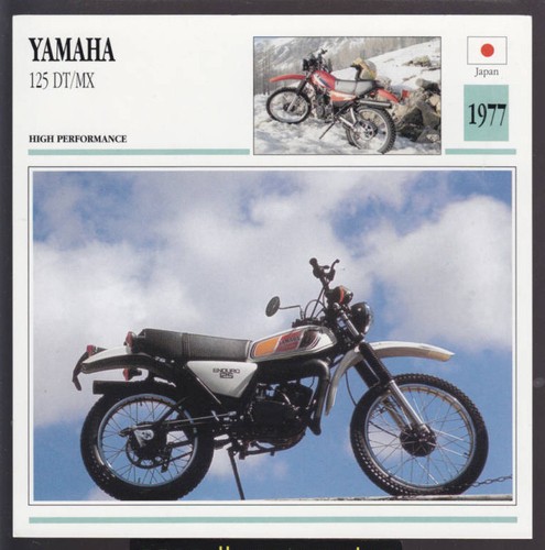 Yamaha 125cc giappone - 125cc, dt/mx