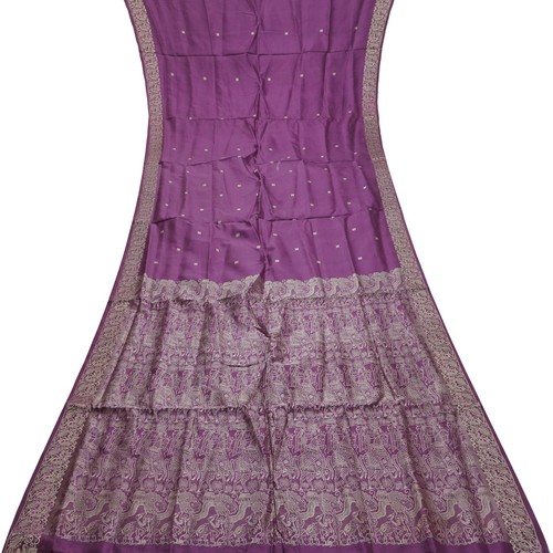 Sari vintage viola 100 - sari, seta