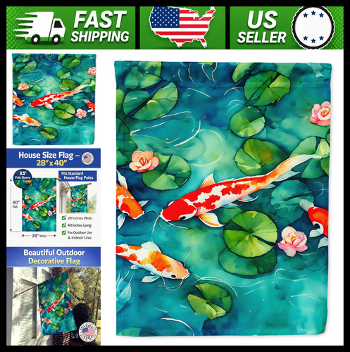 Bandiera koi fish - bandiera,