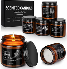 Candele Profumate, 6 × 3.5Oz