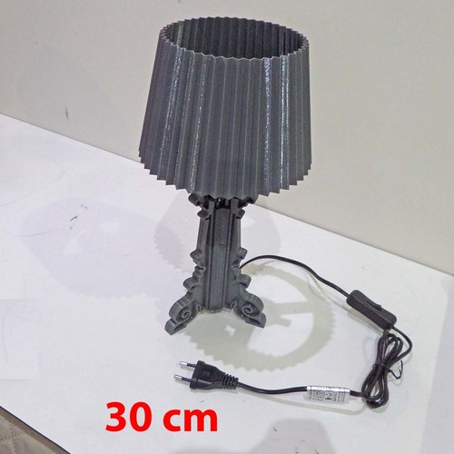 Lampada stile kartell - kartell, grigia