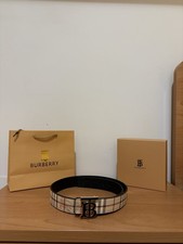 cintura burberry uomo