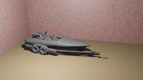 Kit drag boat - kit,