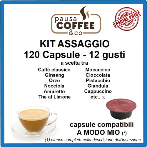Kit assaggio 120 capsule - kit,