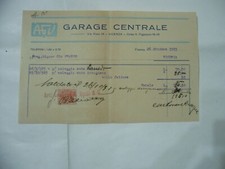 Fattura pubblicità agv - fattura, garage