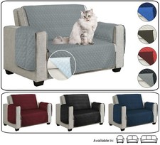Copridivano trapuntato reversibile 1, 2, 3 posti letto copridivano sedia protezione animali domestici