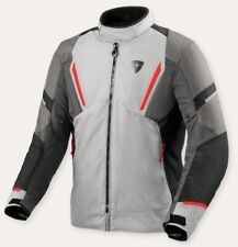 GIACCA JACKET MOTO REV'IT UNDULATE H20 IMPERMEABILE SILVER GREY   TG S