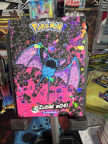 Zubat cracked ice holo - -,