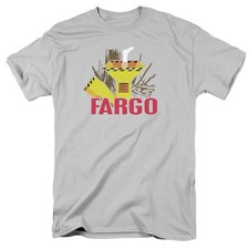 T-shirt uomo Fargo Woodchipper argento