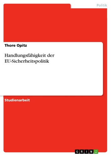 Handlungsfähigkeit der