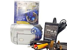 Canon DC201 videocamera DVD PAL DVD-R DVD-RW fotocamera digitale videocamera registratore vintage