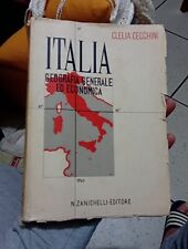 Italia Geografia Generale Ed Economica Zanichelli 1952