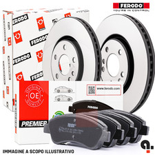 Ferodo Rear Discs and Pads Kit