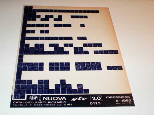 Mirofich catalogo ricambi alfa - ricambi,