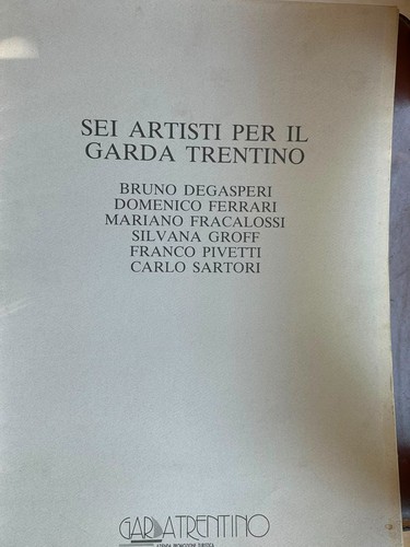 Stampe pittori trentini