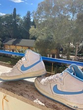 scarpe air force 1 Alta blu università 