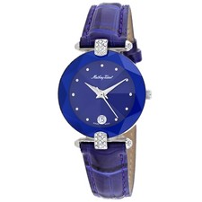 Orologio donna Mathey Tissot quadrante blu piramide - P316M