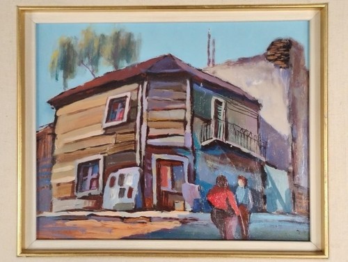 Norberto guevara signed - signed, oil