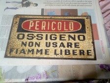 targa- Tabella -PERICOLO