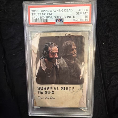 2016 topps walking dead bone - 2016,