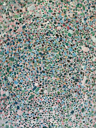 Arte astratta acrilico pittura