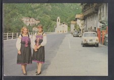 Cartolina Costume di Cravagliana Valsesia AUTO AB1728