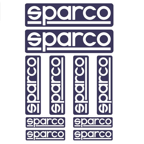 Confezione adesivi sparco - confezione,