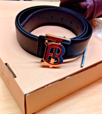Cintura in Pelle Burberry Nuova ancora in Scatola