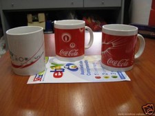 LOTTO SET 3 TAZZE TAZZA COCA