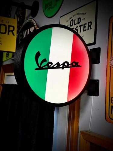 Insegna luminosa led vespa - luminosa, "vespa"