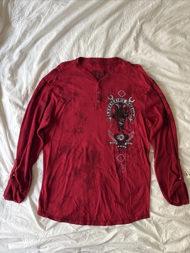 Felpa uomo affliction - felpa, collo