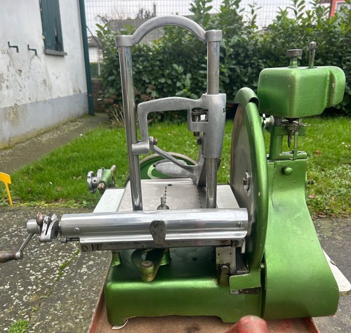 Affettatrice volano manuale - affettatrice,