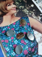Bottoni vintage 5 pz., colore