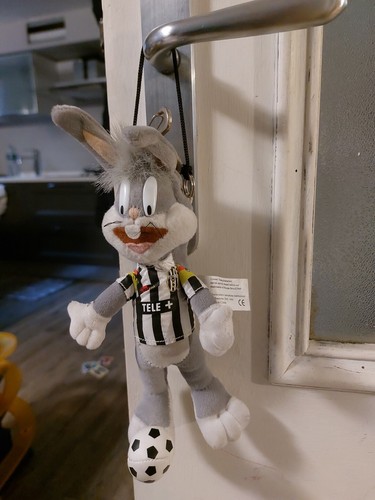 Peluche juventus tele bugs - tele, +