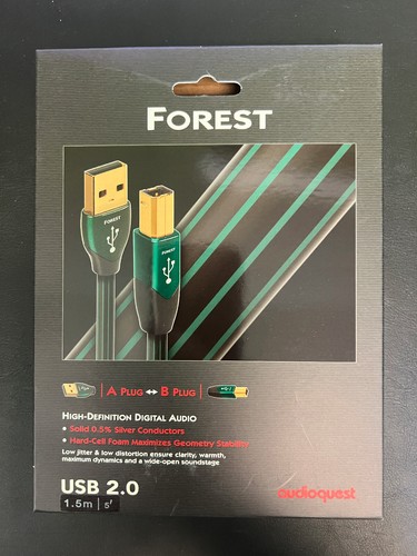 Audioquest forest cavo usb - audioquest,