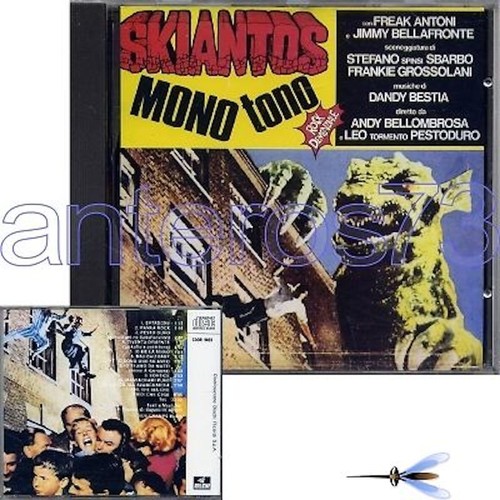 Skiantos mono tono raro cd - skiantos, tono"