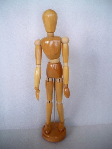 Manichino belle arti legno - belle,