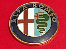 ALFA ROMEO 74MM LOGO SIGLA EMBLEMA FREGIO STEMMA SCRITTA TARGHETTA BADGE SCUDO