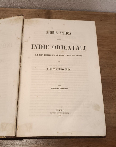 Libro antico mini storia - antico,
