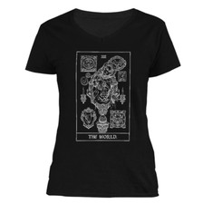 The World Tarot Card Victorian